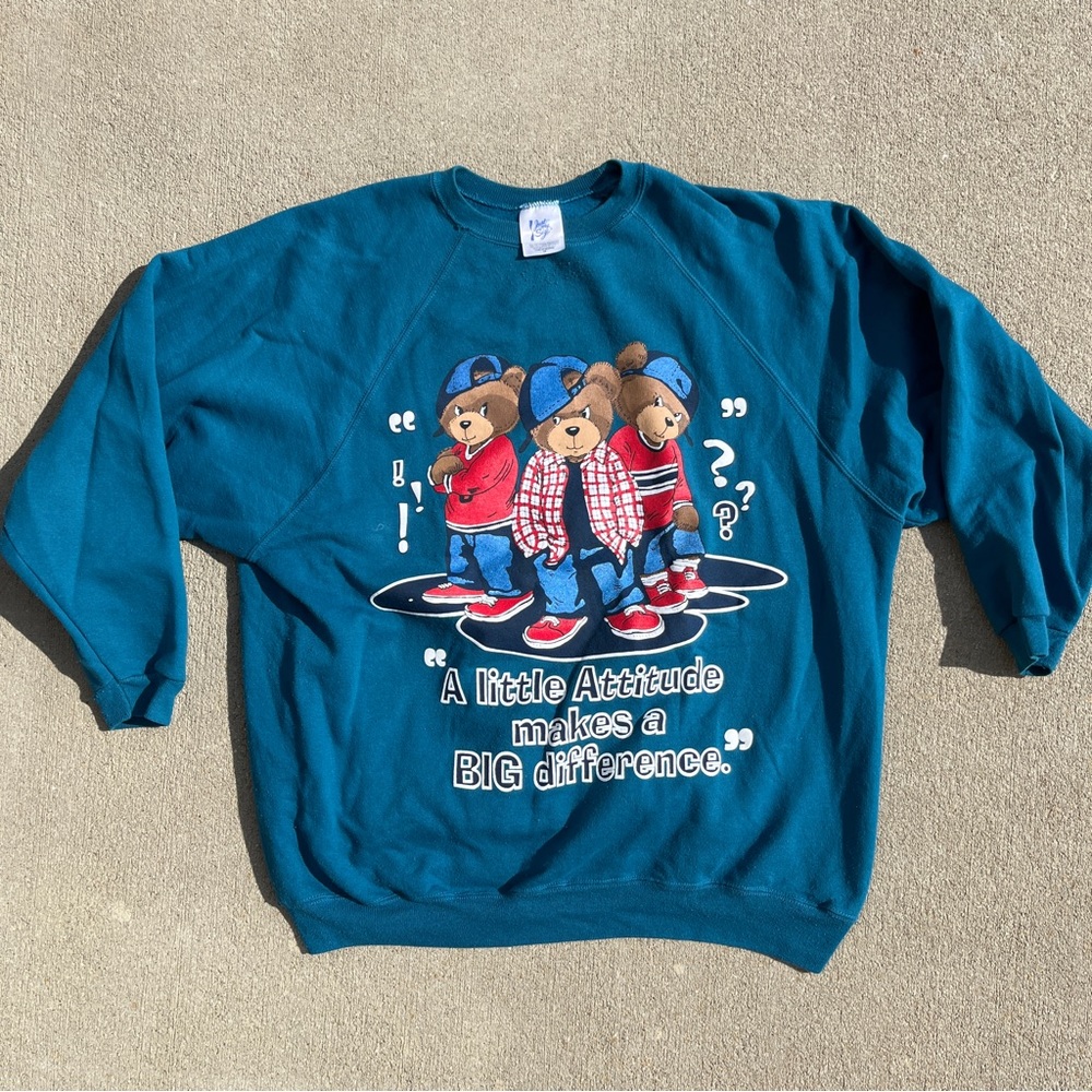 Vintage 90s Just My Size Crewneck Sweatshirt/Jumper